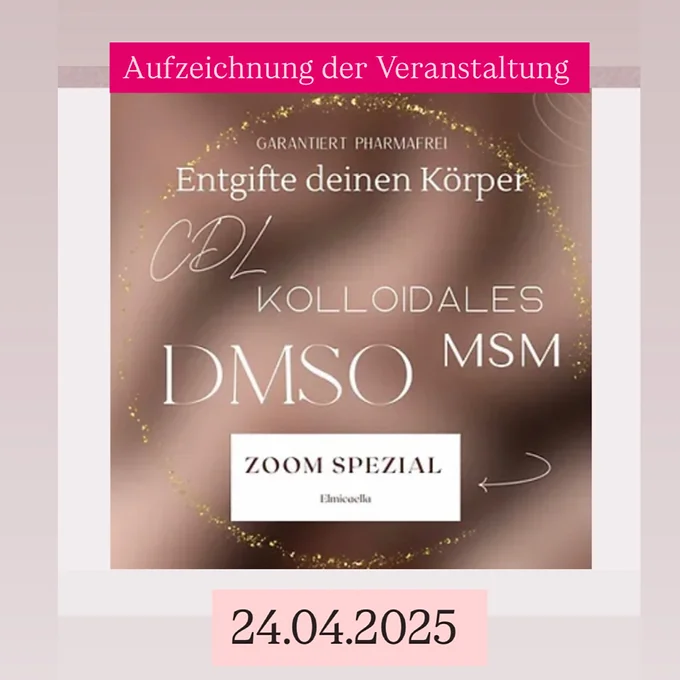 Aufzeichnung CDL, Kolloidales, DMSO  24.04.25