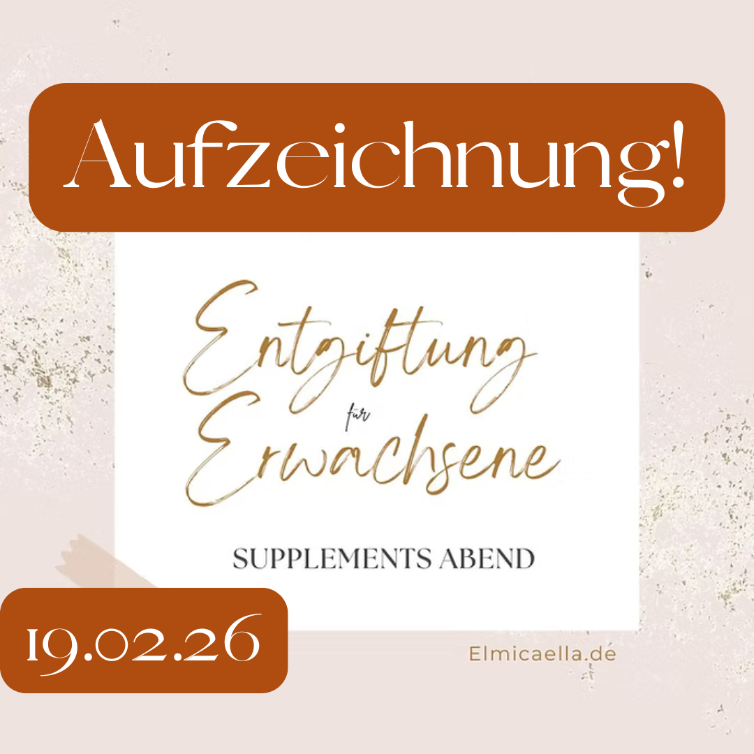 Aufzeichnung - Entgiftung & Supplements Erwachsene 19.02.2026